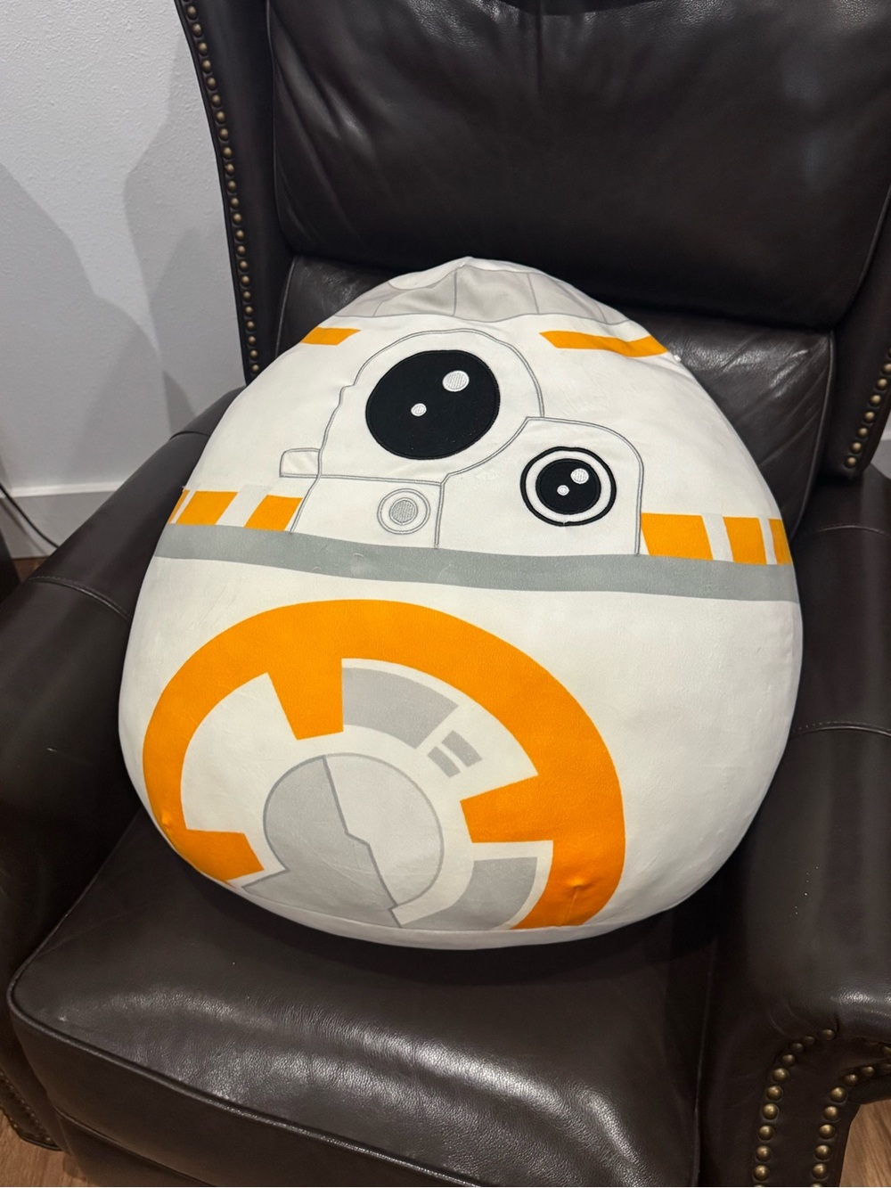 Limited Edition Star Wars BB-8 Squishmellow 20” in White, Orange & Gray